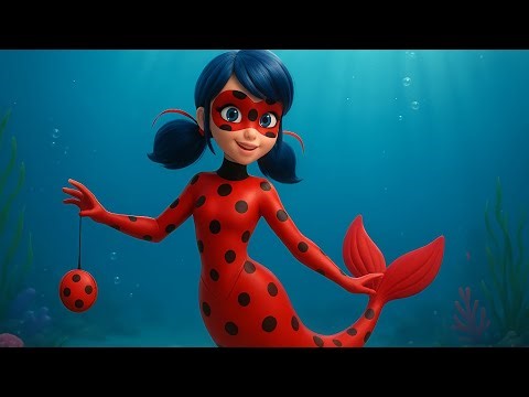 Ladybug Becomes a Mermaid! 🧜‍♀️✨ | Miraculous Ladybug || DING KING TV