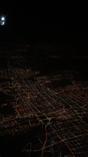 ベトナム旅行🇻🇳美しい異国の夜景を贅沢に独り占め 機上からの景色/ベトナム航空 #海外旅行 #ベトナム旅行 #vietnam