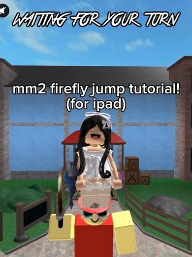 mm2 firefly double jump tutorial | #roblox #mm2 #pixirii