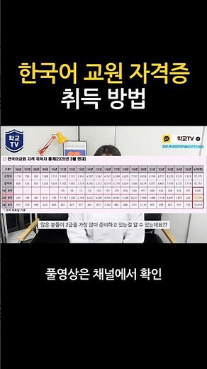 한국어교원 자격증 취득방법