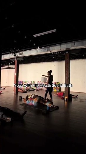 Yoga with Hip Hop & Sound Bath #hiphopyoga #soundbath