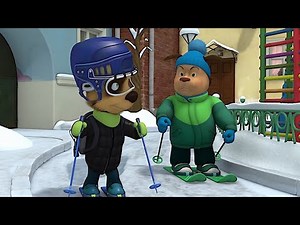 The Barkers | Barboskins ❄❄❄ Snow racing | Cartoons for kids