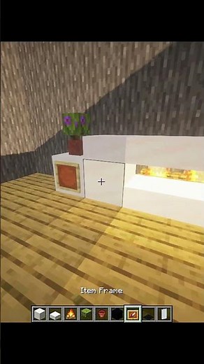 modern TV build in Minecraft 😁 in easy steps 🔥#gaming