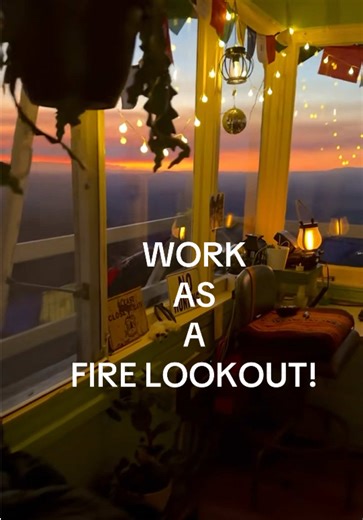 Apply for a job as a Fire Lookout NOW on USAjobs.gov! If you need help applying or would like help customizing your resume to get through the difficult screening process, book an appt via my Linktree. 🙌🏼 #firelookout#seasonalwork#firetower#federaljobs