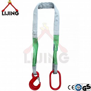 [Hot Item] 1.5m Tree Saver Strap 12tonnes 6: 1 2t*1.5m with 80cm Grey Protection Webbing 12t 4X4 Recovery Strap Winch Tree Saver Strop off Road Hook & Ring Loop 1.5m