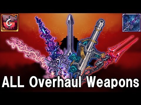 All New Class Weapons - Terraria Calamity Overhaul Mod -