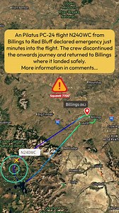 Billings 🇺🇸 To Red Bluff 🇺🇸 Pilatus PC-24 Flight ✈️ N240WC Declared Emergency 🚨 Returns to Billings Safely #aviation #flight #travel | Flight RouteXplorer