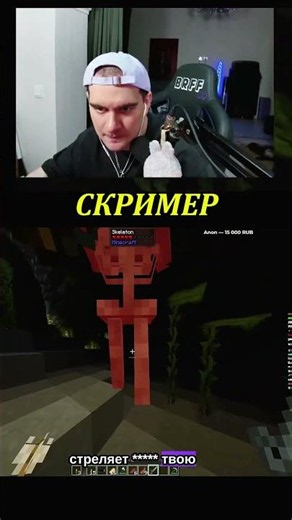 СКРИМЕР #братишкин #bratishkin #twitch #лучшее #мемы