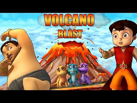 Super Bheem - Volcano Blast | Adventure Videos for Kids | Funny Kids Videos