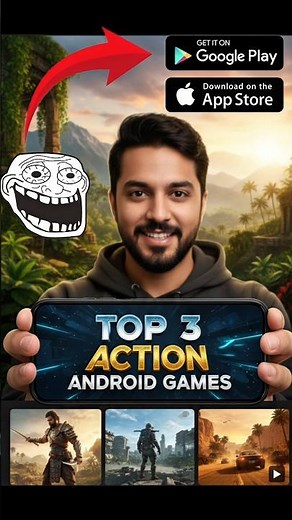 Top 3 Action Games for Android 🔥 | Best Fighting & Shooting Games 2025 #Shorts