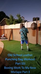 2.3K views · 62 reactions | Old School Leather Punching Bag Workout Part 55! Boxing Work To My New Mixtape Part 3 | Nickword 1 | Facebook