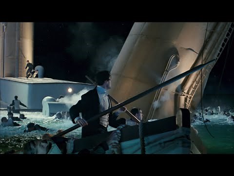 Titanic - 1st Funnel Collapses - Bluray HD