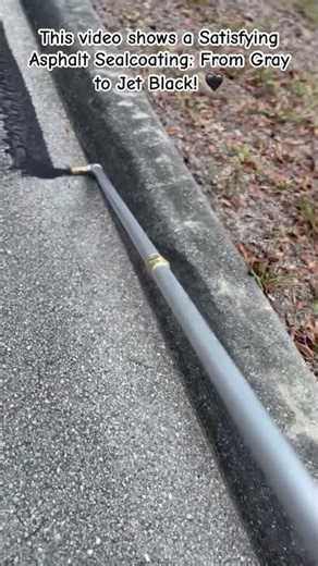 The Ultimate Driveway Makeover: Professional Sealcoating in Action #AsphaltRepair #Sealcoating
