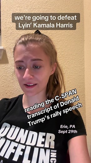 Reading Donald Trump Transcripts: A Cognitively-Able Person's Perspective