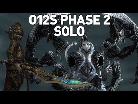 FFXIV - Omega Alphascape V4 Savage PHASE 2 Solo (O12S, Gunbreaker)