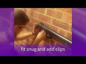 PipeSnug 40mm installation