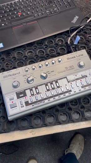 Can you name the song? Who am I kidding, of course you can… TB-303 covers in the workshop