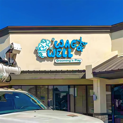 Custom LED Channel Letter Sign | 3D Illuminated Metal Letters for Business Storefront, Restaurant, Cafe, Bar & Shop Logo - Etsy