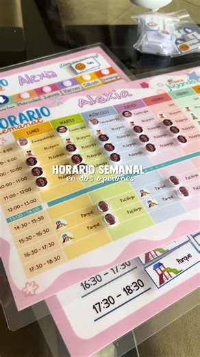 Horario semanal para cumplir rutinas y responsabilidades ☺️ ¿Qué les pareció? #actividadesinfantiles #materialdidactico #recursoseducativos #desarrolloinfantil