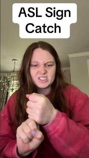 Learn How To Sign "Catch" in ASL for Beginners | American Sign Language #shorts