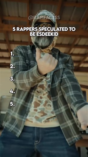 5 rappers speculated to be EsDeeKid #rap #raptok #hiphop #jamwayne #501bryze