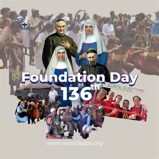 Our congregation is celebrating its 136th Foundation Day. We are proud to be SSpS, with our charism as an international congregation with multicultural communities, ready to be sent wherever the Holy Spirit leads us, especially to those most in need. | World SSpS