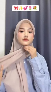 Tutorial hijab 🤍🌸🎀✨💕 | Tutorial Hijab