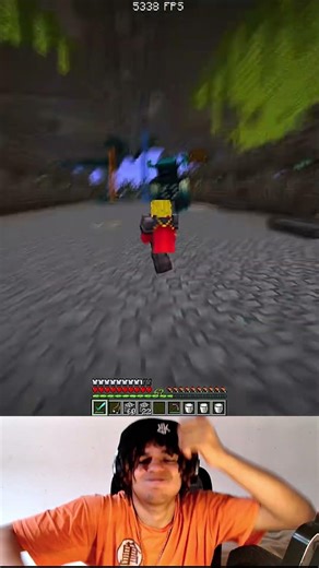 A melhor jogada de todo o Minecraft! 🤣 #minecraft #humor #edit