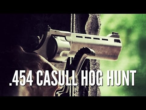 Hog Hunting with .454 Casull Taurus Raging Bull