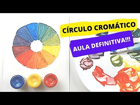 AULA SOBRE CÍRCULO CROMÁTICO [COMO FAZER O CIRCULO CROMATICO]