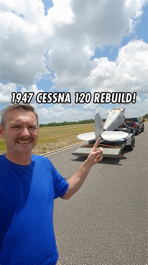829K views · 7.8K reactions | I NEVER Wanted To Do This: 1947 Cessna 120 Rebuild #airplanelovers #airplane #cesna120 | Jimmys World | Facebook