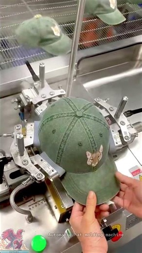 Automatic Hat Molding Machine #tools #shorts #viral #creative