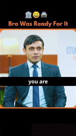 He Was Ready To It 😱👍 Civil Services Mock Interview #upsc #ias #ips