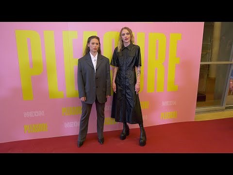 Ninja Thyberg and Sofia Kappel "Pleasure" Los Angeles Premiere Red Carpet