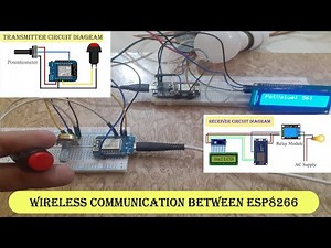 Wireless communication using ESP8266