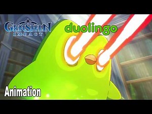Genshin Impact x Duolingo Animation