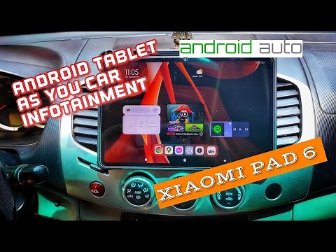How to Make your Android Tablet as your Car Infotainment | With Android Auto & Xiaomi Pad 6