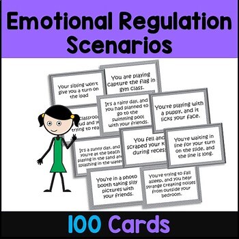 SEL Scenario Task Cards – 100 Printables for Social-Emotional Regulation