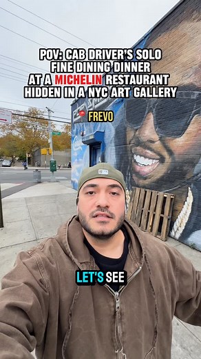 Solo fine dining dinner at📍Frevo. A hidden one Michelin star restaurant inside of an art gallery #fyp #newyork #foryou #foodie #trending | Newyorkturk