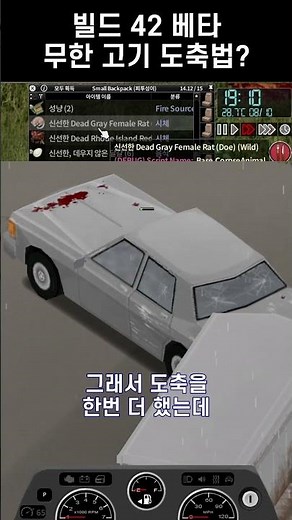 빌드 42 베타 무한 고기 도축법? 아이템 복사? #projectzomboid #좀보이드 #프로젝트좀보이드 #B42 #gamebugs #gameglitch