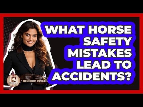 What Horse Safety Mistakes Lead To Accidents? - The Horses Stable