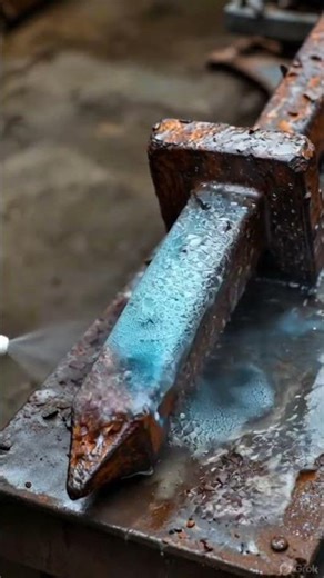 Old Rusty Tool Becomes Shiny Again😮🔥🔥 #metalrestoration #rustremoval #oddlysatisfying #satisfying