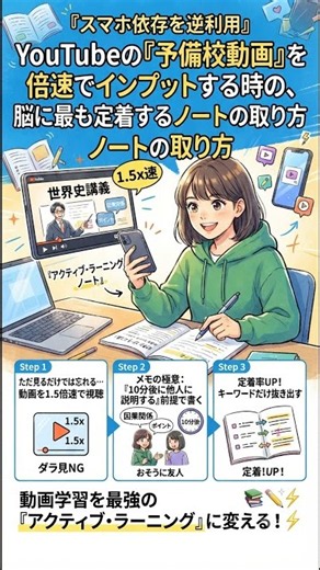 スマホ依存を利用して受験勉強