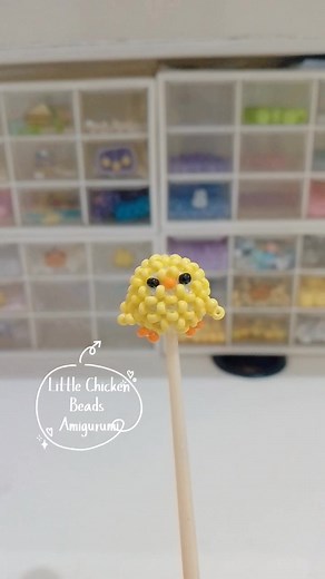 Tutorial Remake Little Chicken Beaded Amigurumi