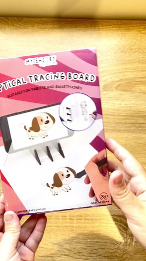 Make drawing easy with our optical tracing board! #sensoryplay #learningthroughplay #sensory #fidget #kids #australia #earlylearning #sensoryplayideas | My Sensory Space Australia