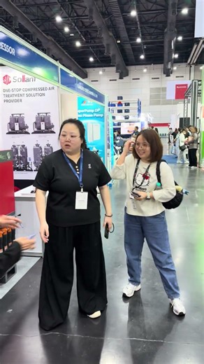 2-in-1 Screw Air Compressor In Thailand Show