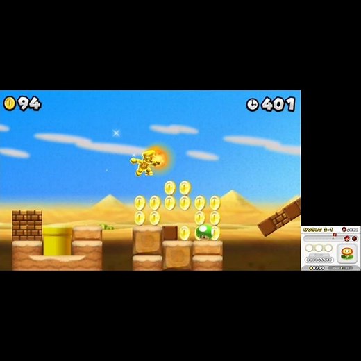 NEW SUPER MARIO BRO'S GAMEPLAY WORLD 2 STAGE 1 #mario #mariobros