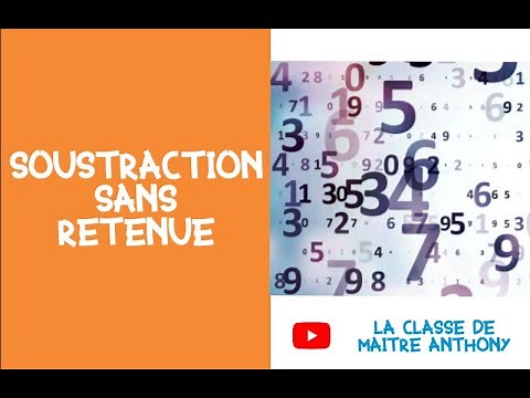 Soustraction sans retenue