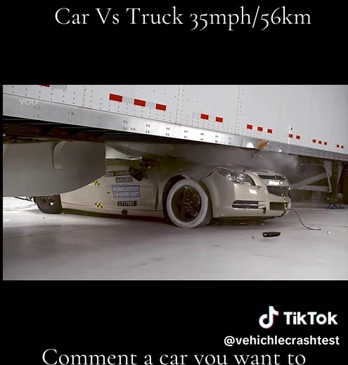 IIHS ran two 35-mph crash tests : one with an AngelWing side underride protection device from Airflow Deflector Inc. and a second test with a fiberglass side skirt intended to improve aerodynamics, not to prevent underride. The results were dramatically different. In both tests, a midsize car struck the center of a 53-foot-long dry van trailer. In the AngelWing test, the underride guard bent but didn’t allow the car to go underneath the trailer, so the car’s airbags and safety belt could properl