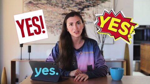 Stop using "yes"! Use these alternatives to sound like a native